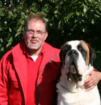 Heinz Artz mit Ole von der Mittelsmühle Heinz Artz mit Ole von der Mittelsmühle