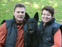 Jan Remmerde & Anja Remmerde-Brugmans mit Jan Suske v. Inlands Akker Jan Remmerde & Anja Remmerde-Brugmans mit Jan Suske v. Inlands Akker