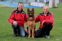 Marc van Hout a Bart Peeters a SG16 Pepe von der Zenteiche Marc van Hout a Bart Peeters a SG16 Pepe von der Zenteiche