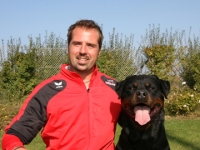 Oliver Neubrand mit Ben vom Langen Grund Oliver Neubrand mit Ben vom Langen Grund