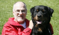 Walter Horn mit Vero vom Holzbrünneli Walter Horn mit Vero vom Holzbrünneli