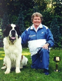 Edith Wollenhaupt mit Alina vom Kloster Ohrbeck Edith Wollenhaupt mit Alina vom Kloster Ohrbeck