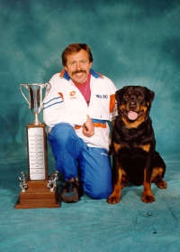 Paul Hermann Wurz mit Falco von der Teufelsbrücke Paul Hermann Wurz mit Falco von der Teufelsbrücke